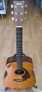 YAMAHA LL26 Acoustic Guitar Natural Very Good Condition Rare Japan Hard Case