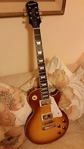 Epiphone Les Paul Standard Plus top Pro guitar/ Professionally upgraded w/OHSC