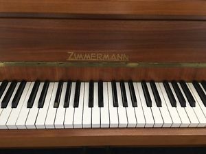 Zimmermann Stunning German Upright Piano