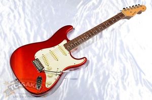 FERNANDES RST 1990s Candy Apple Red Used Guitar Free Shipping from Japan #Rg54
