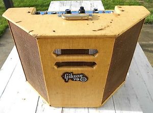 Rare Gibson RTV-79 Tweed 1962 Reverb Tremolo Stereo Amp W Tremolo & Reverb L@@K