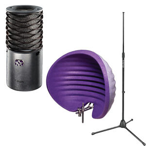 Aston Origin Microphone with Halo Reflection Filter & On-Stage MS7700B Stand