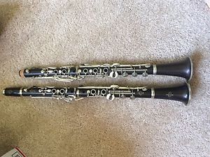 2 Old Bb Selmer Paris Albert System Clarinets