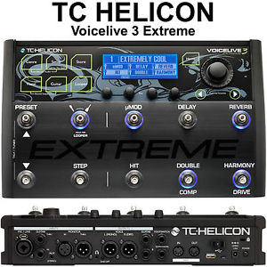 TC Helicon Voicelive 3 Extreme Vocal Guitar Processor