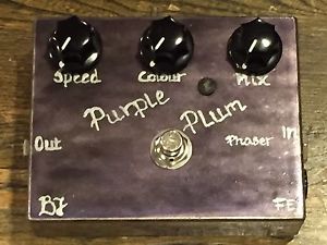 SUPER RARE BJFE PURPLE PLUM PHASER/PHASE SHIFTER EFFECT PEDAL ONE OF 4 EVER MADE