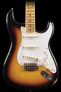 Fender Custom Shop Masterbuilt 50's Stratocaster Strat Relic Sunburst (131)