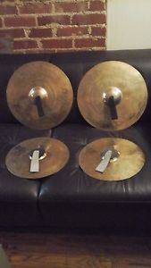 ORIGINAL VINTAGE  (Pre WW1) - Turkish K Zildjian Concert Cymbals -  2 Pr, 1 sus.