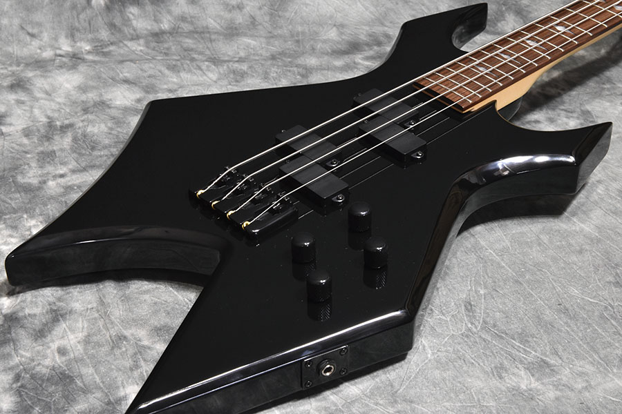Used B.C.Rich / Warlock Bass Black from JAPAN EMS