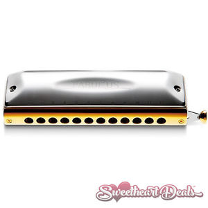 Suzuki F-48C Fabulous 12-Hole Chromatic Cross Slide Alignment Harmonica