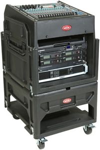 SKB 12U over 8U Gig Rig Rack