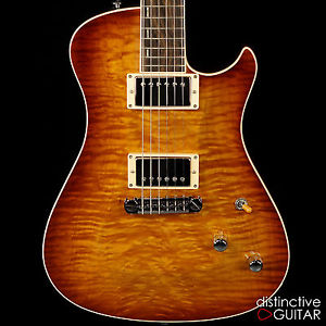 NEW ROGER GIFFIN BRIGAND SINGLECUT ELECTRIC GUITAR 1PC CURLY MAPLE TOP PAF TONE