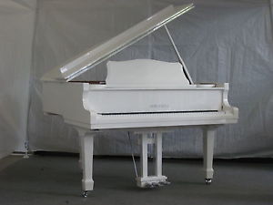 Neuer Flügel in weiß "Gebr. Schulz" Länge 151 cm von REHA-PIANO-AURICH
