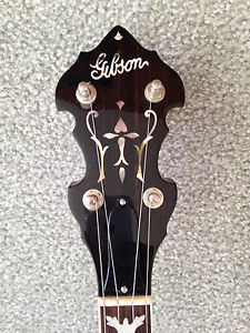 1991 Greg Rich Era Gibson RB-3 Mastertone Banjo with Hard Shell Case