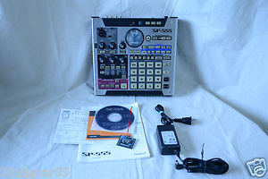 Roland SP-555 Creative Sampler with Performance Effects w/ 100-240v adaptor, 2GB