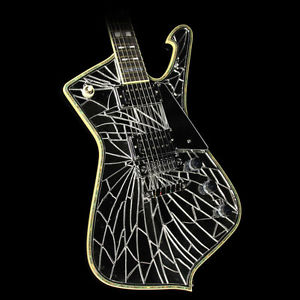 Ibanez PS1CM Paul Stanley Signature Electric Guitar Acrylic Cracked Mirror
