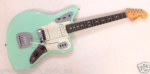 2006 USA FENDER JAGUAR '62 Re-Issue SURF GREEN EXC condition.