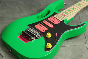 Ibanez Steve Vai Signature Model JEM777 Lochness Green Limited model 6 string