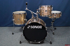 Sonor Special Edition "Player" Shellset in "Gold Galaxy Sparkle" - 20,10,14"+SD