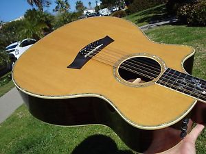 Taylor Grand Auditorium Custom 12 String Left Handed Cindy Inlays