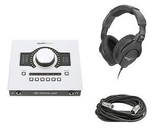 New Universal Audio Apollo Twin DUO Thunderbolt Interface UAD Processing Bundle