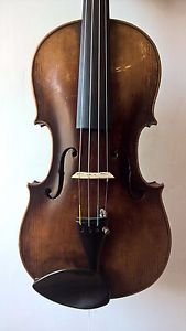 4/4 German violin C1890 labelled Jacobus Stainer