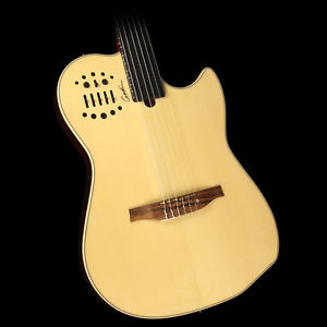 Used Godin Multiac Nylon Fretless SA Acoustic-Electric Guitar Natural