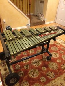 Musser Ludwig 51 Marimba 3.5 Octave Xylophone Kelon With 2 Sets Of Mallets