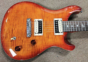 PRS SE Custom 22 Electric Guitar, Mahogany Body Maple Top & Neck Rosewood, Burst