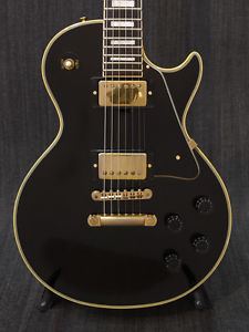 Orville LPC-75 LesPaul Custom Black Free Shipping