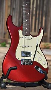2003 GROSH Retro Classic S style Candy Apple RED Guitar DiMarzio VV & V PAF 401