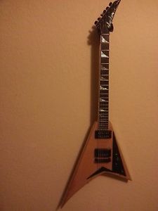 Jackson Custom Shop Korina Wood Randy Rhoads Flying V Guiatar - One of a Kind!
