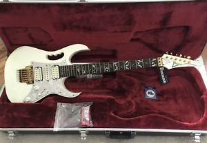 IBANEZ Prestige JEM7V White- Steve Vai Signature-Team.J.Craft Japan-Top Zustand!