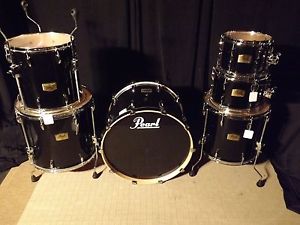 Pearl SSC Session Studio Classic 6Pc Drum kit  Piano Black New [MA 761