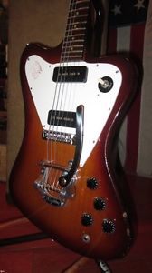 Vintage 1965 Gibson Firebird I Electric Guitar w/ Bigsby Plays Great w Hard Case