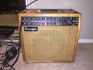 Mesa Boogie Mark IV Combo Natural Flame Maple Hardwood Case Excellent Condition