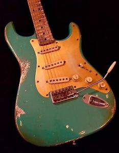 Virgil's Vintage Relic Aged 50s Stratocaster Warmoth Rumpelstiltskin Pickups