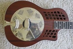 National Resonator "Steve James" Wood Body Reso Rocket Guitar / No. 085 /