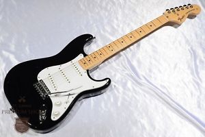 Fender Japan ST72 Black Maple Made in Japan MIJ Used Free Shipping #g1340