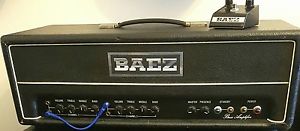 Vintage 1973 - 1977 50 watt BAEZ head with BAEZ boost pedal