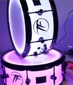 Spaun drum LED Snare 6x13 with Black Hardware