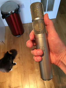 AKG C24 Vintage Stereo Microphone, PSU, SELECTOR Brass CK12 ALL ORIGINAL C-24