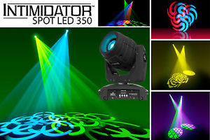 Chauvet DJ Intimidator Spot 350 -LED 75W Gobo Rotating Moving Head/Yoke Lighting