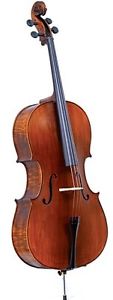 Knilling School Model Cello Outfit, 3/4 Size (Perfection Pegs, Padded Cover,