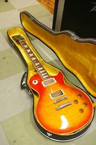 Orville by Gibson LPS Quilt Top "57'Classic" Used  w/ Hard case