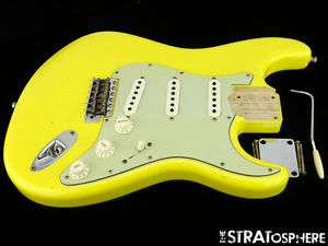 Fender Custom Shop Postmodern Relic Stratocaster LOADED BODY Strat Graffiti Yell
