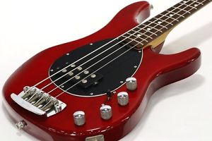 Used MUSIC MAN / Sterling 4 Translucent Red / Rosewood Music Man from JAPAN EMS