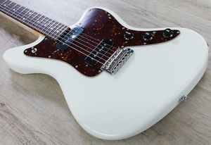 Suhr Classic JM Pro Electric Guitar Indian Rosewood Fretboard S90 Olympic White