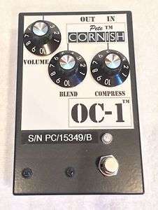 Pete Cornish OC-1 Battery-Free Optical Compressor Pedal