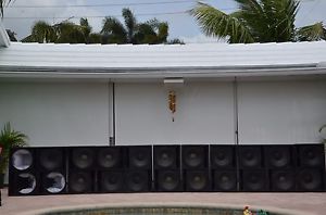 EAW SB600e Dual 15"  Professional Subwoofer Package ( 11 Cabinets )