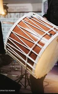 Professional davul/daouli/traditional Greek Pontiac drum, handmade goatskin